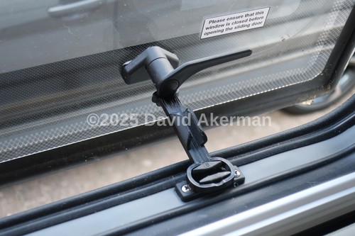 New window stay for - new, campervan