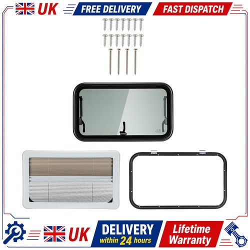 Hinged campervan window - hinged,