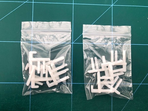 Caravan window blind end clips - caravan,