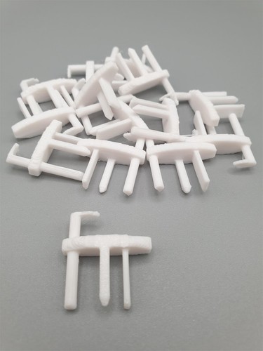 Caravan window blind end - blind, clips