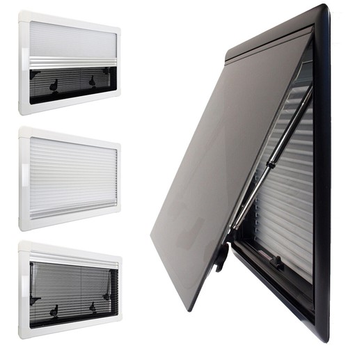 Campervan windows hinged flat - campervan,