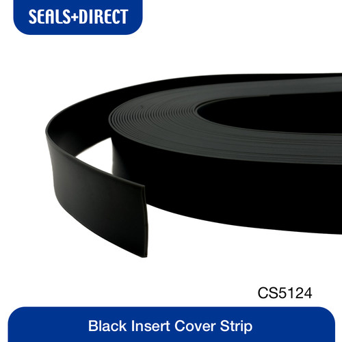 Black 25mm insert cover - black,