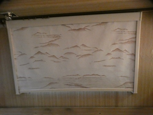 Caravan window blind - , with